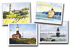 LI Lighthouse cards